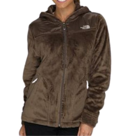 The North Face Jackets & Blazers - The North Face Oso brown zip-up hoodie. Fuzzy on the inside too!